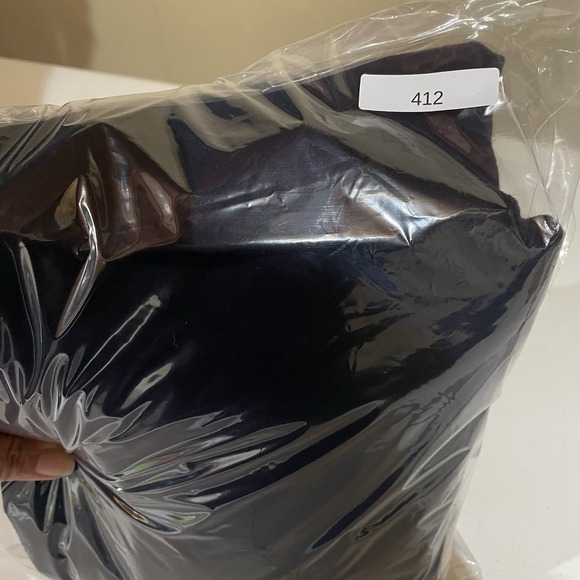 Sag Harbor Navy 100% Wool Blazer Women's Size 14 Classic Career Jacket - Picture 13 of 13